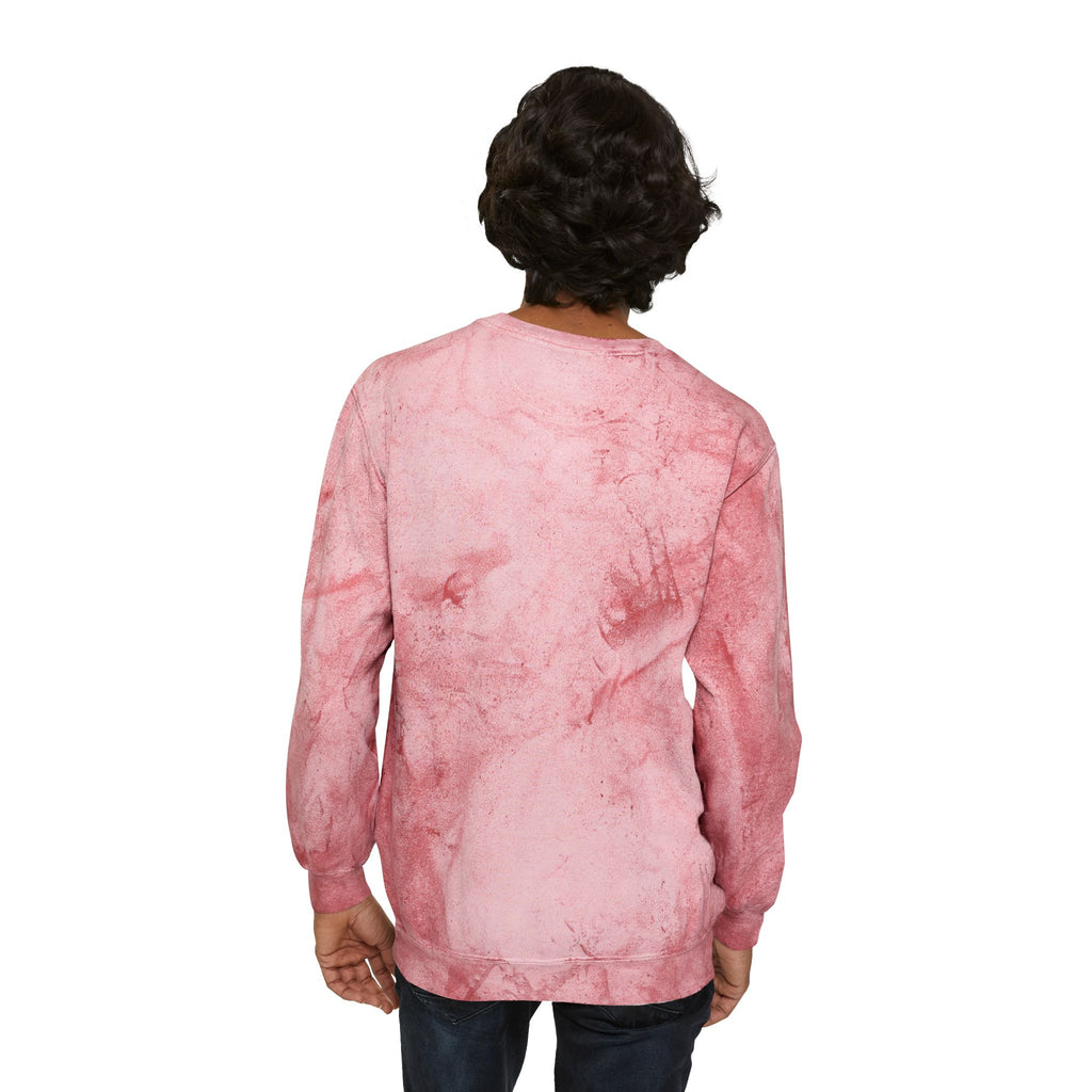 Antiheroz Grant Me Peace  Color Blast Crewneck Sweatshirt