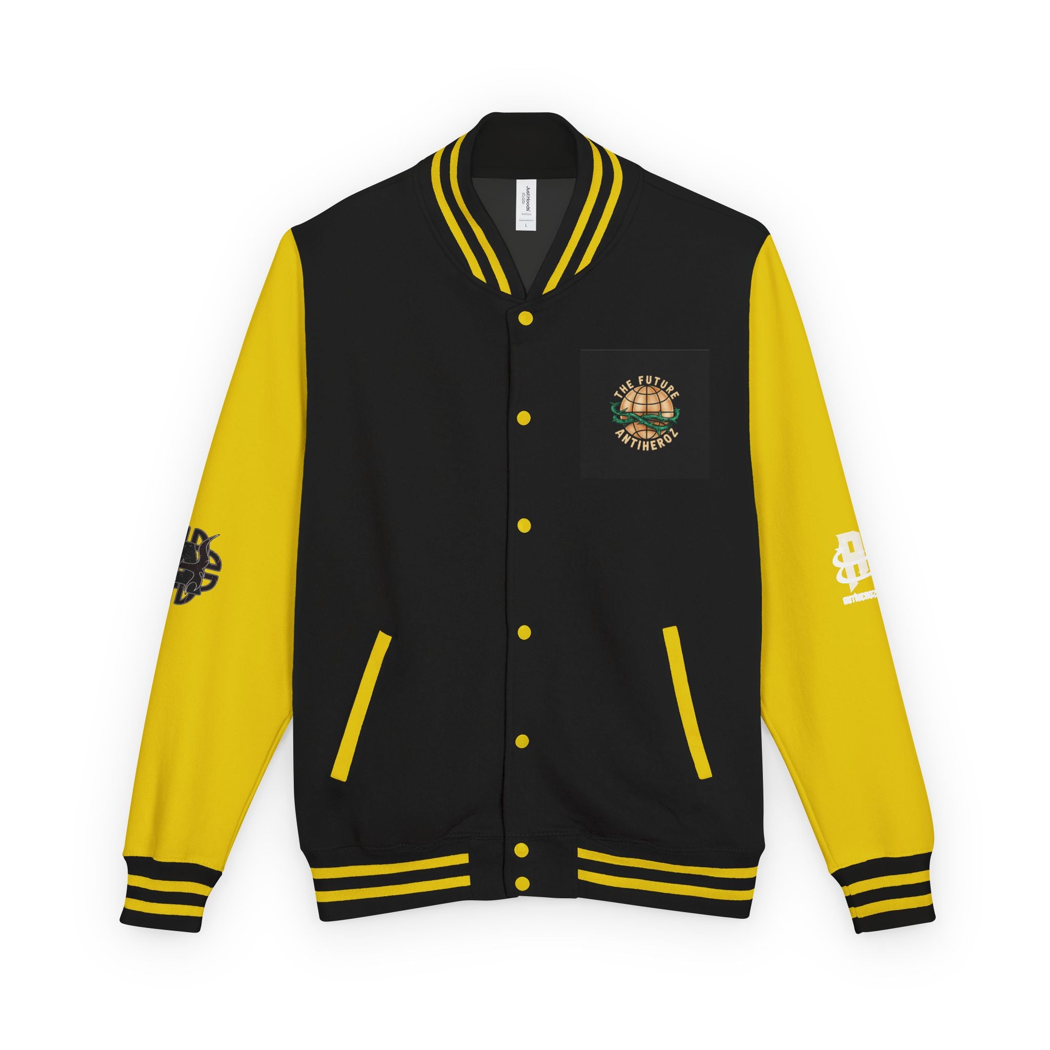 Members Only Letterman Jacket — Globe Crest Varsity Jacket