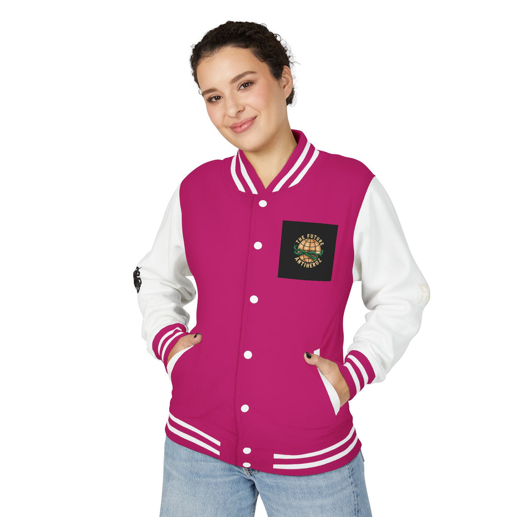 Members Only Letterman Jacket — Globe Crest Varsity Jacket