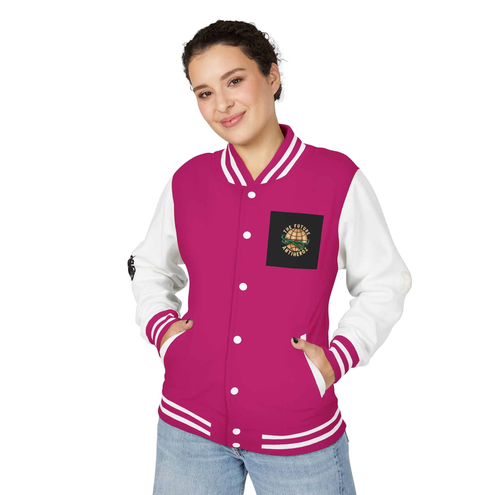 Members Only Letterman Jacket — Globe Crest Varsity Jacket