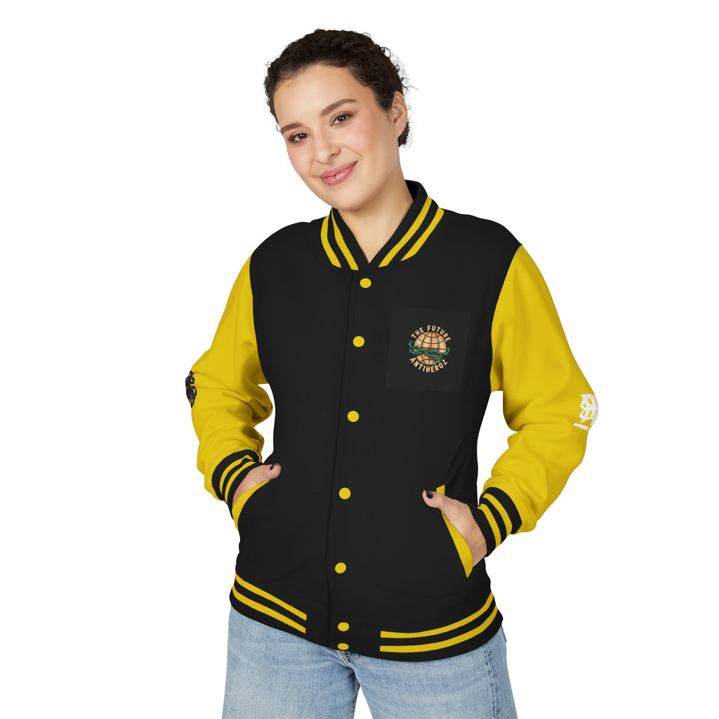 Members Only Letterman Jacket — Globe Crest Varsity Jacket