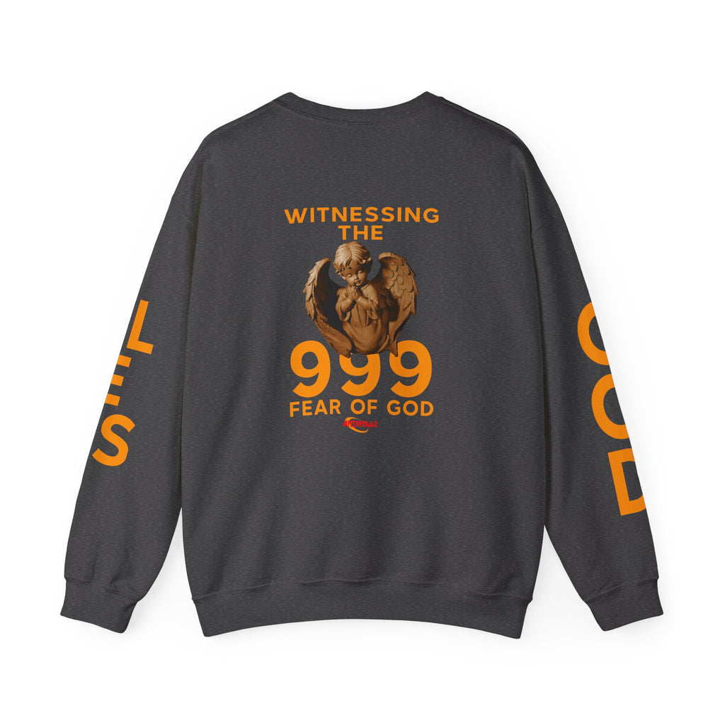 999 Antiheroz "Witness God" Crewneck Sweatshirt