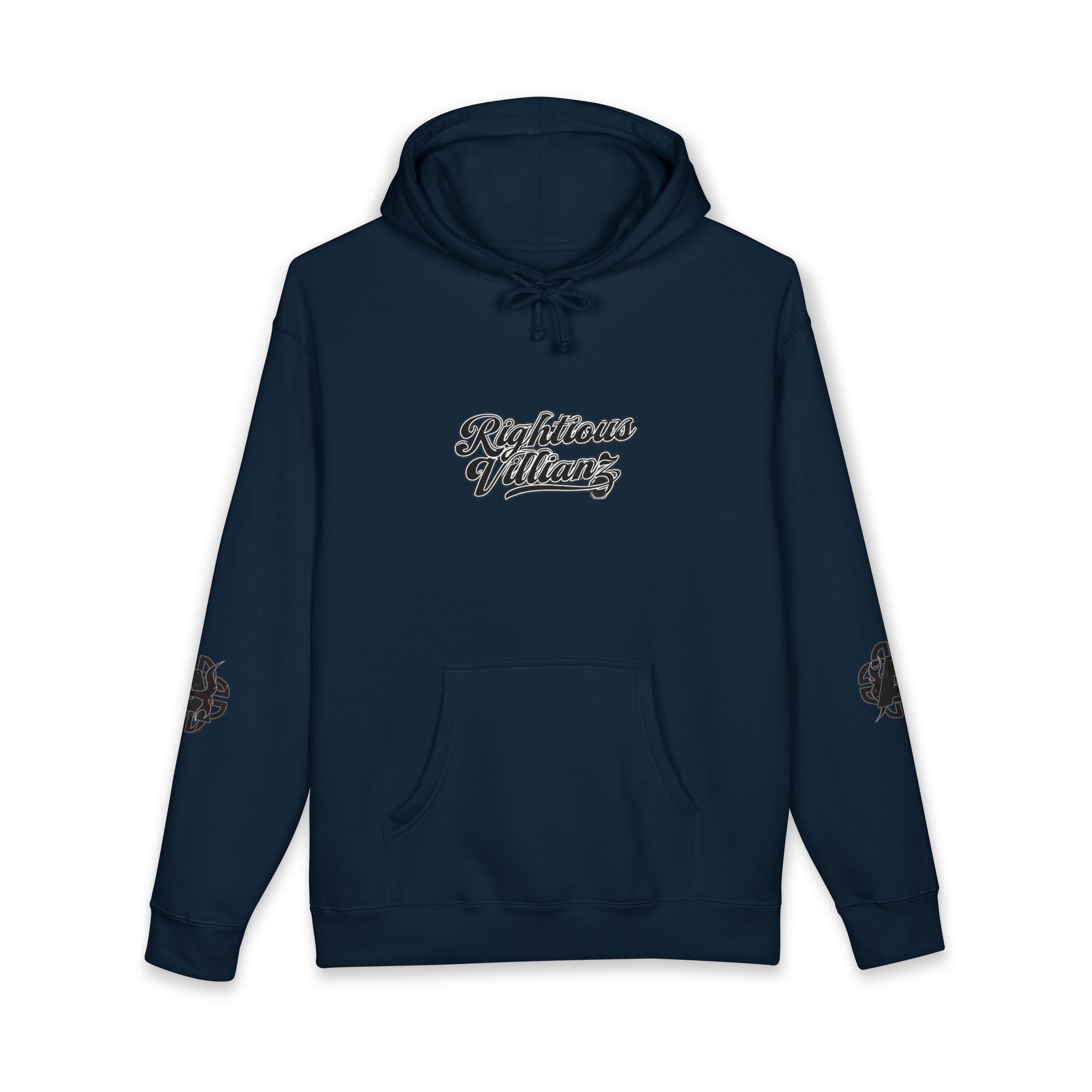 Righteous Villainz Crown Skull Hoodie