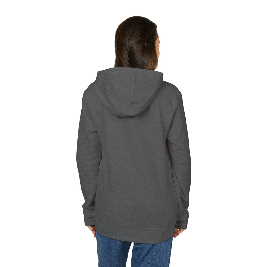 Anti Box Logo Hoodie — Minimal White Graphic Pullover