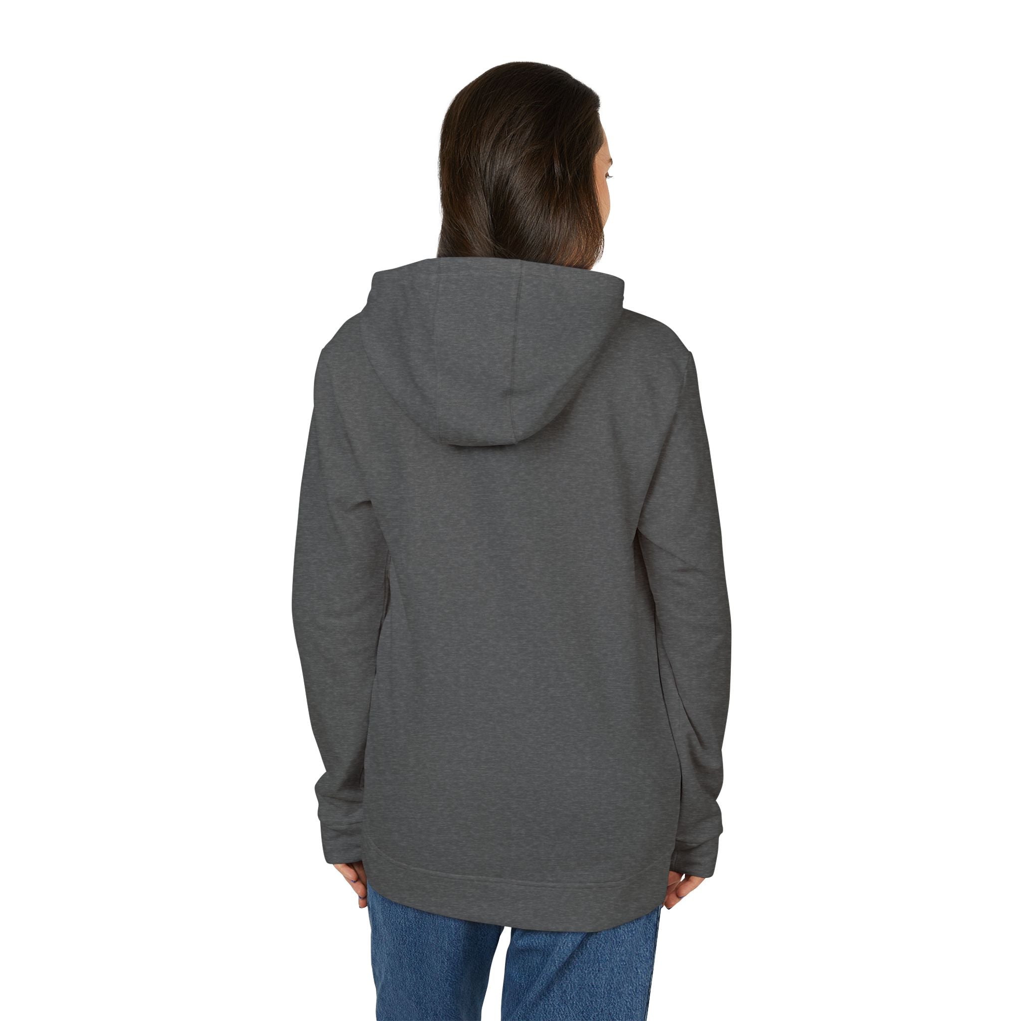 Anti Box Logo Hoodie — Minimal White Graphic Pullover