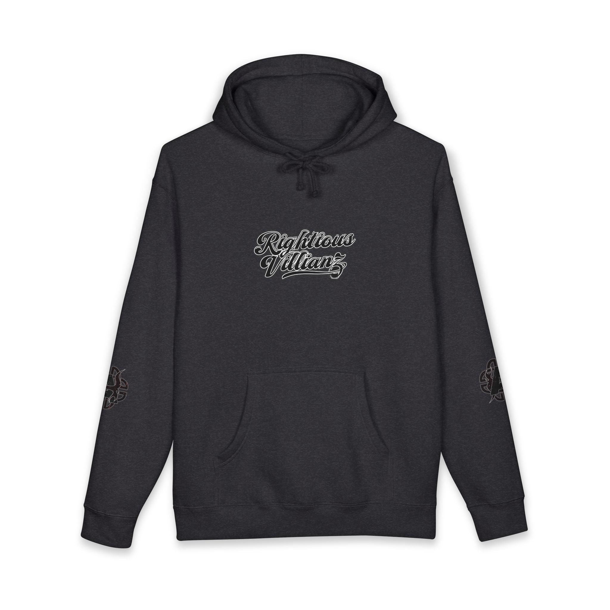 Righteous Villainz Crown Skull Hoodie