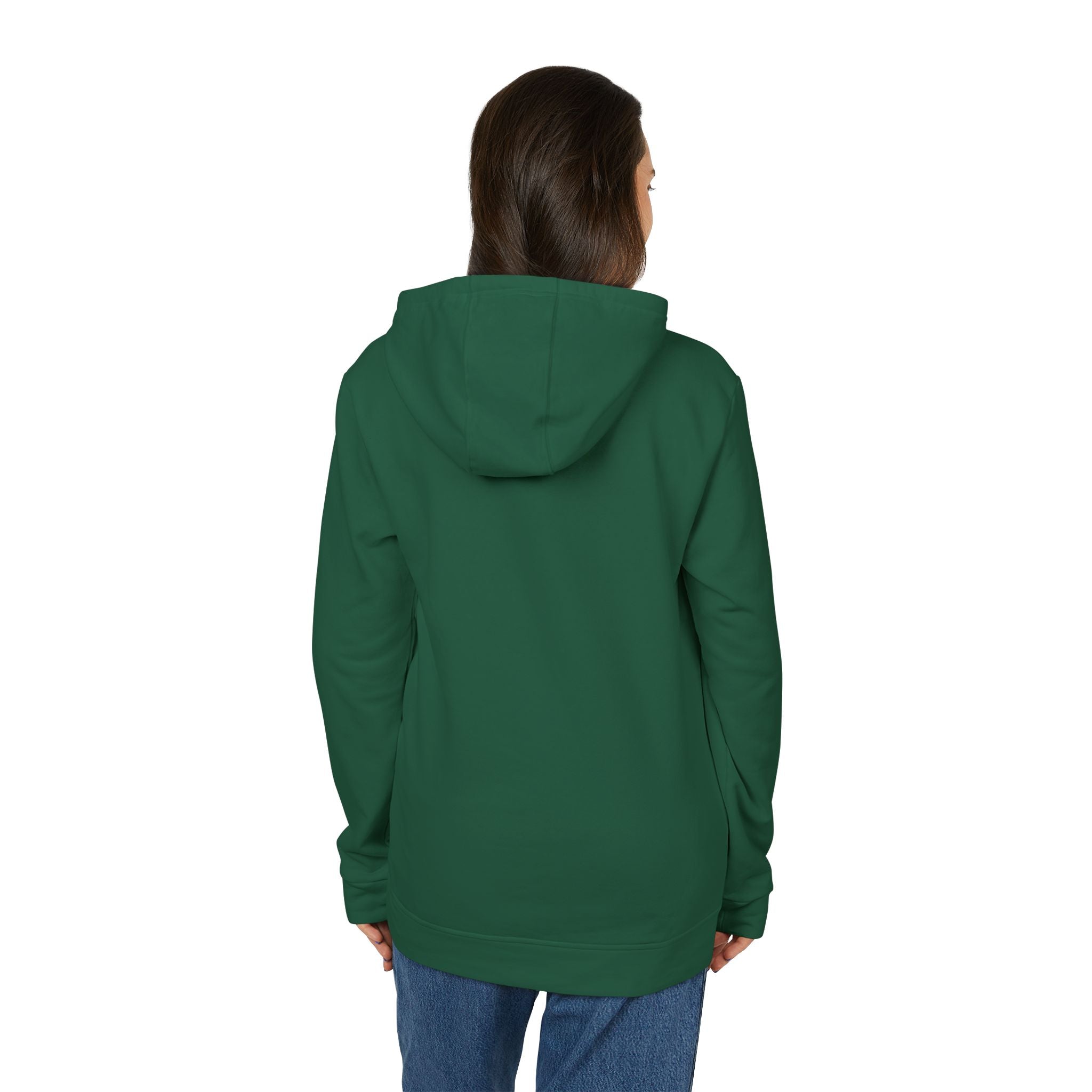 Anti Box Logo Hoodie — Minimal White Graphic Pullover