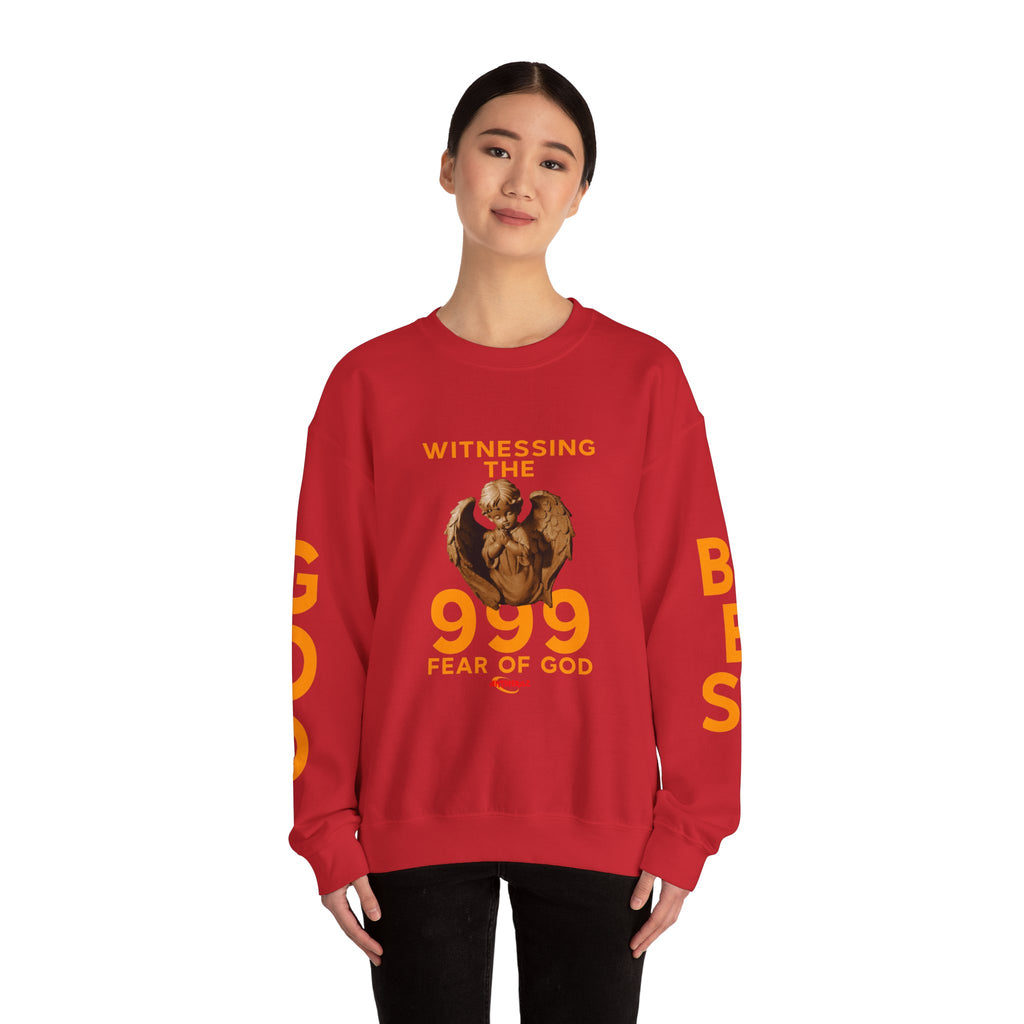 999 Antiheroz "Witness God" Crewneck Sweatshirt