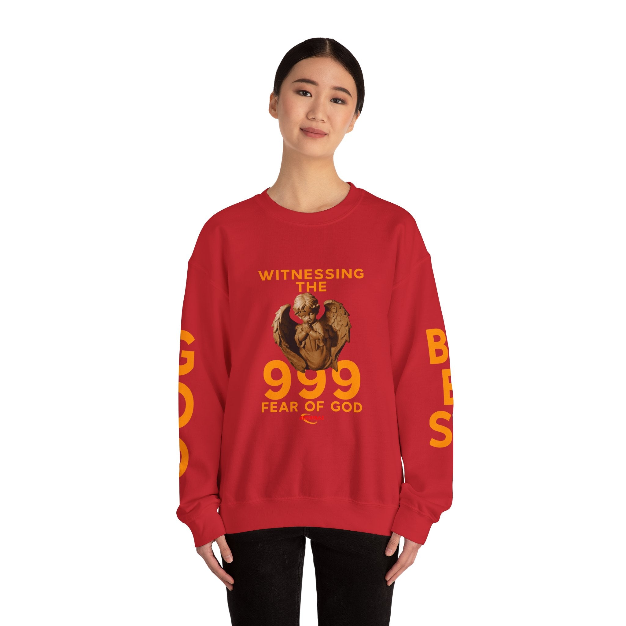 999 Antiheroz "Witness God" Crewneck Sweatshirt