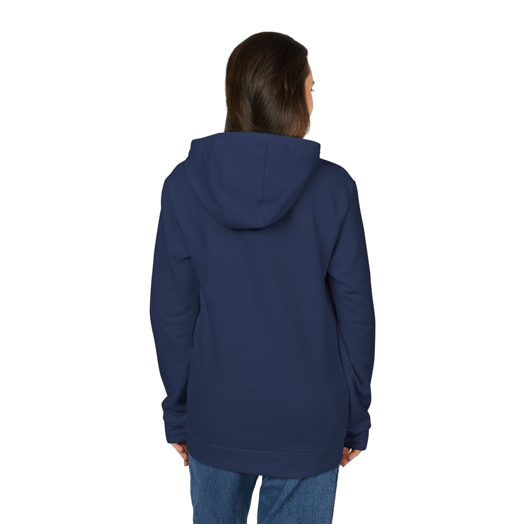 Anti Box Logo Hoodie — Minimal White Graphic Pullover