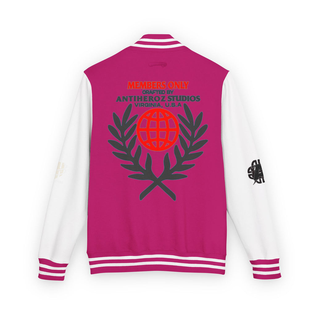 Members Only Letterman Jacket — Globe Crest Varsity Jacket
