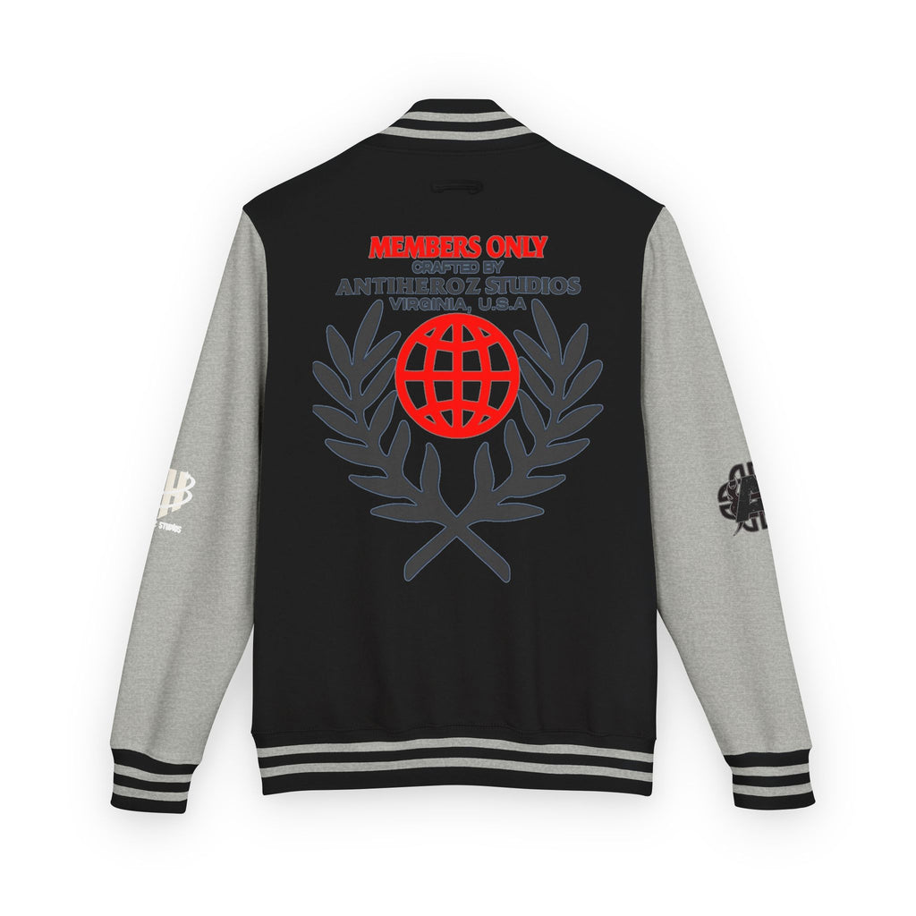 Members Only Letterman Jacket — Globe Crest Varsity Jacket