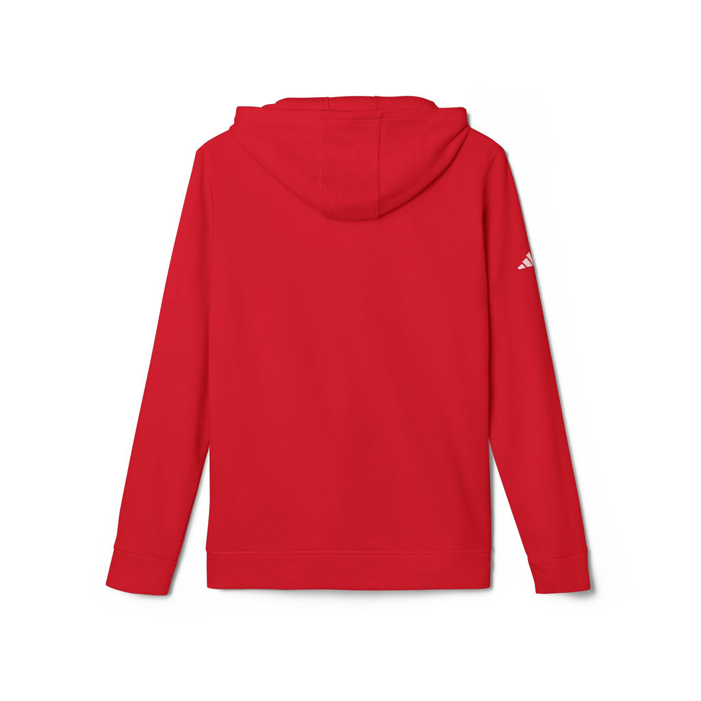 Anti Box Logo Hoodie — Minimal White Graphic Pullover
