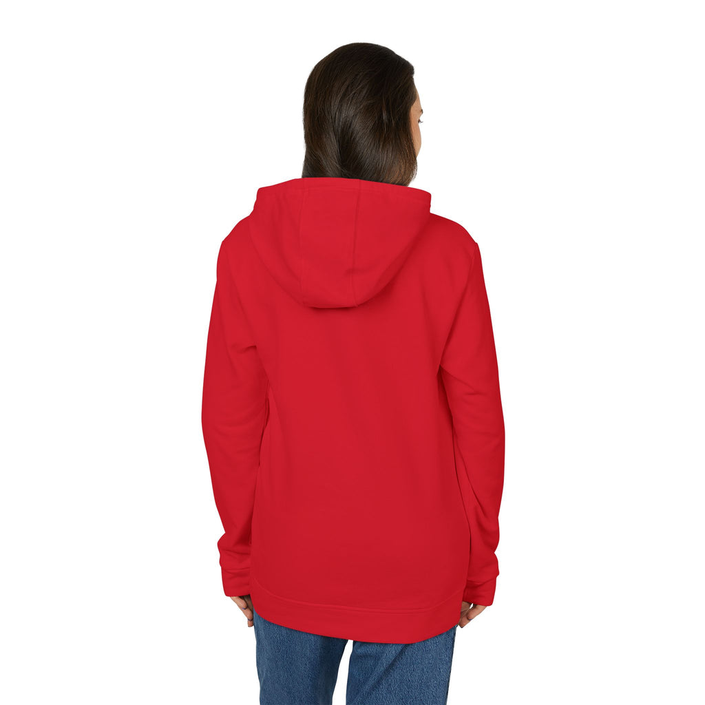 Anti Box Logo Hoodie — Minimal White Graphic Pullover