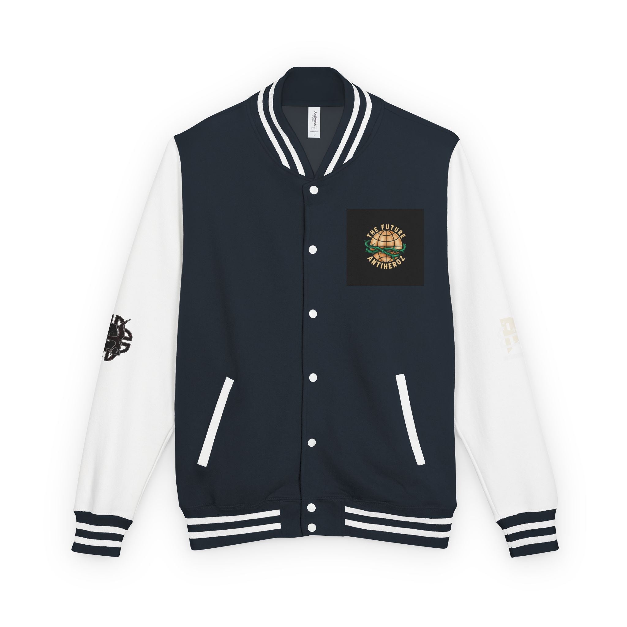 Members Only Letterman Jacket — Globe Crest Varsity Jacket