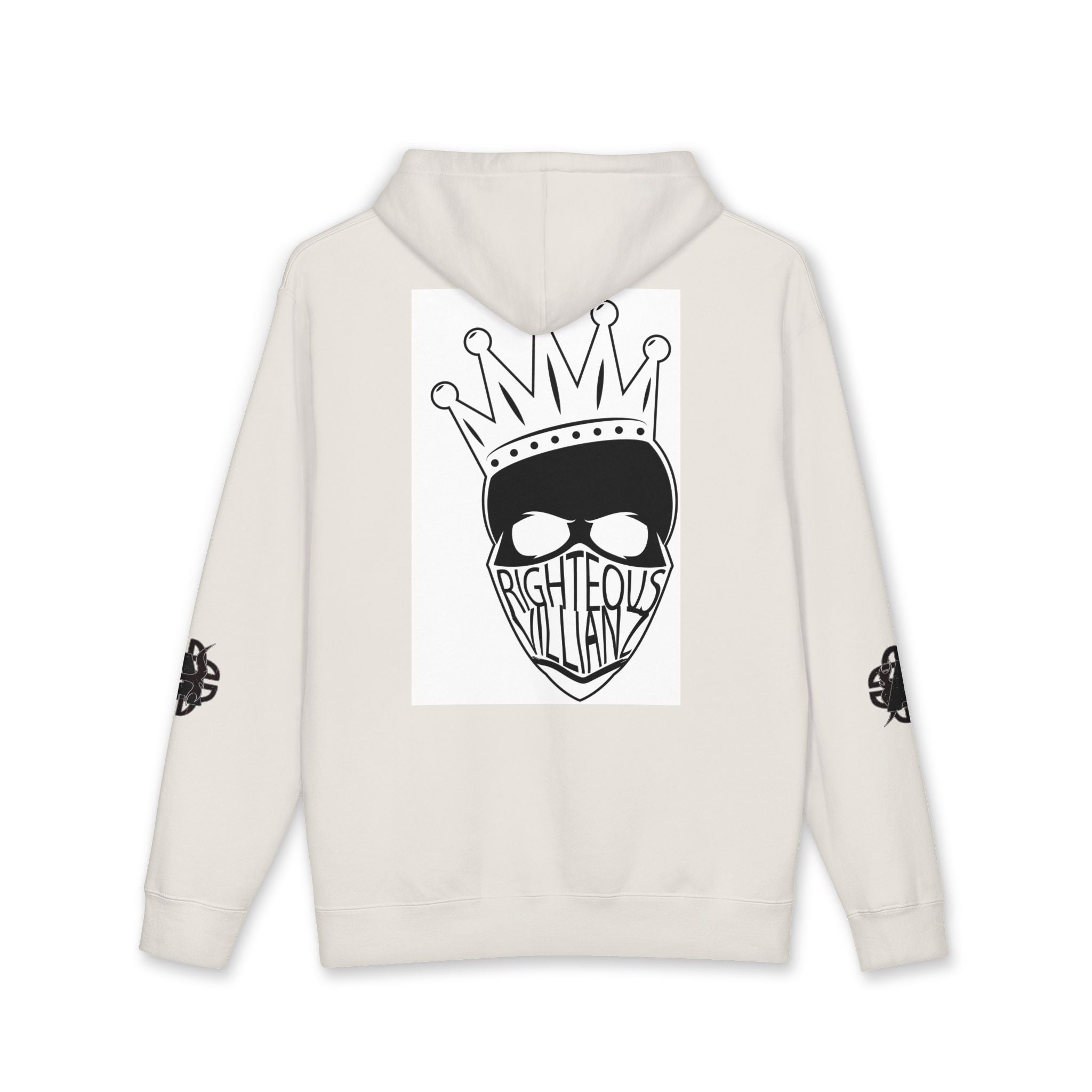 Righteous Villainz Crown Skull Hoodie