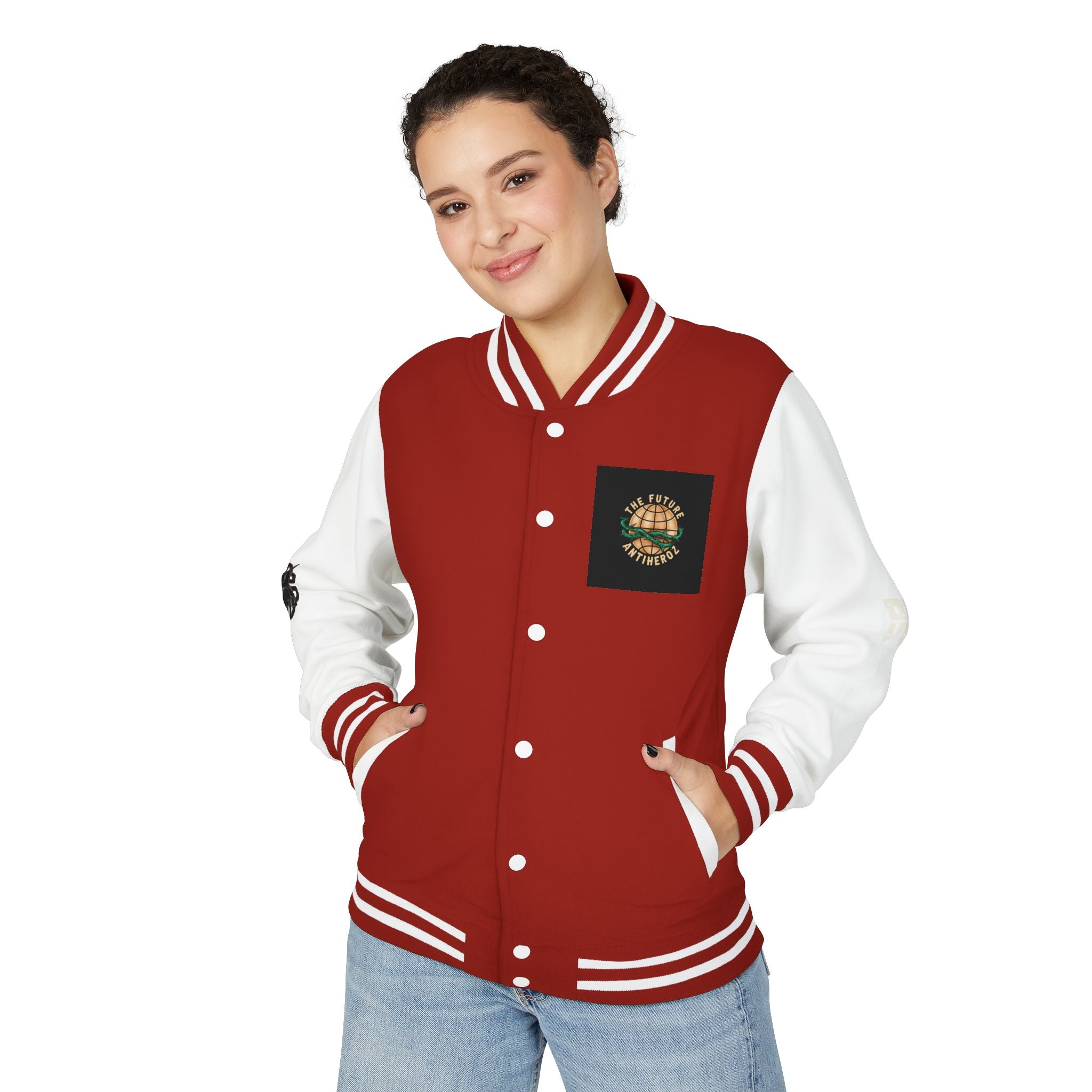 Members Only Letterman Jacket — Globe Crest Varsity Jacket