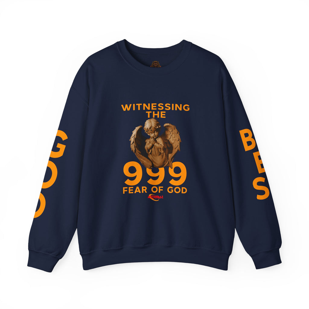 999 Antiheroz "Witness God" Crewneck Sweatshirt