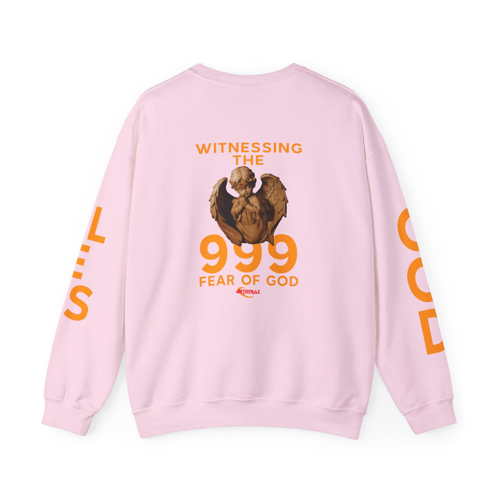 999 Antiheroz "Witness God" Crewneck Sweatshirt