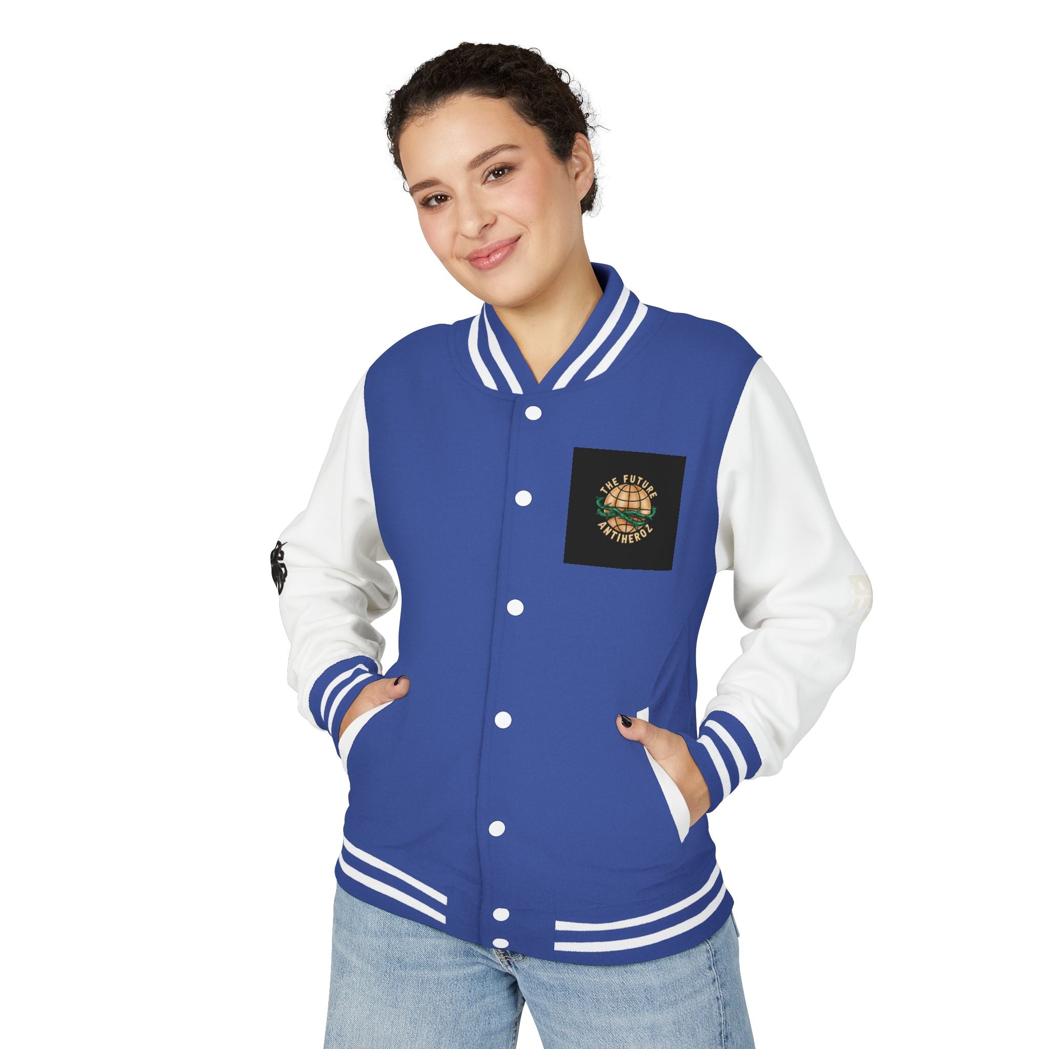 Members Only Letterman Jacket — Globe Crest Varsity Jacket