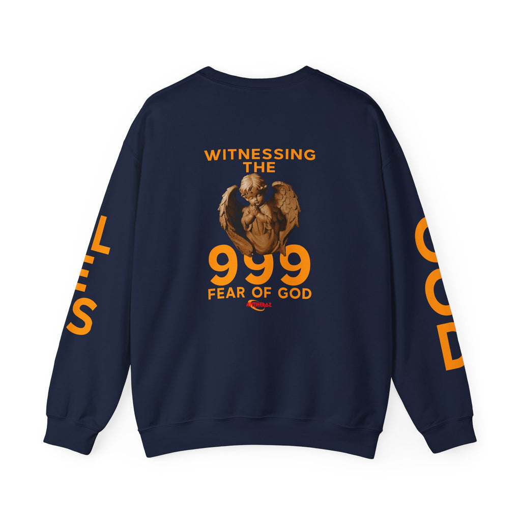 999 Antiheroz "Witness God" Crewneck Sweatshirt