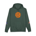 Hoodie — 'Righton Richrebels Club' Orange Logo & 'Anti' Back Graphic Hooded Sweatshirt