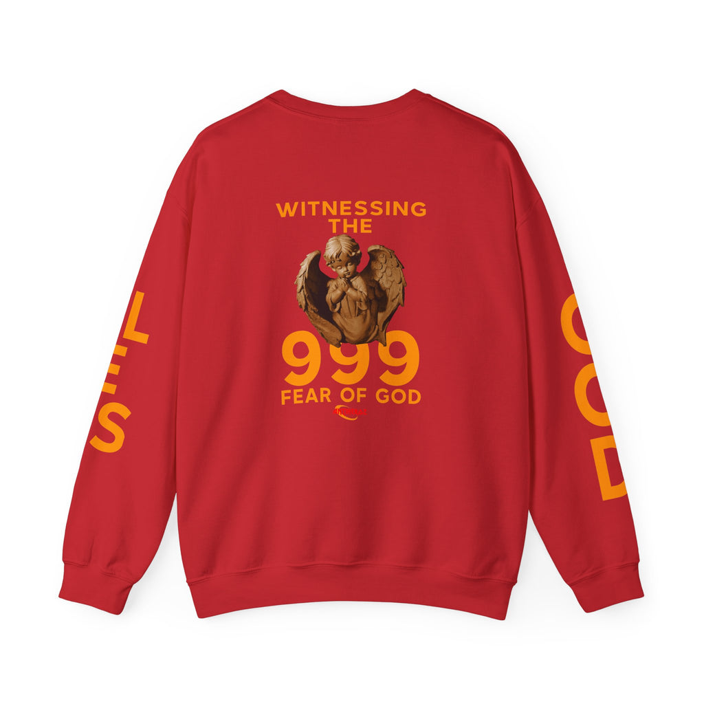 999 Antiheroz "Witness God" Crewneck Sweatshirt