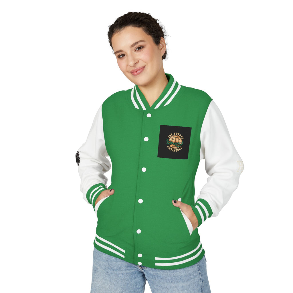 Members Only Letterman Jacket — Globe Crest Varsity Jacket