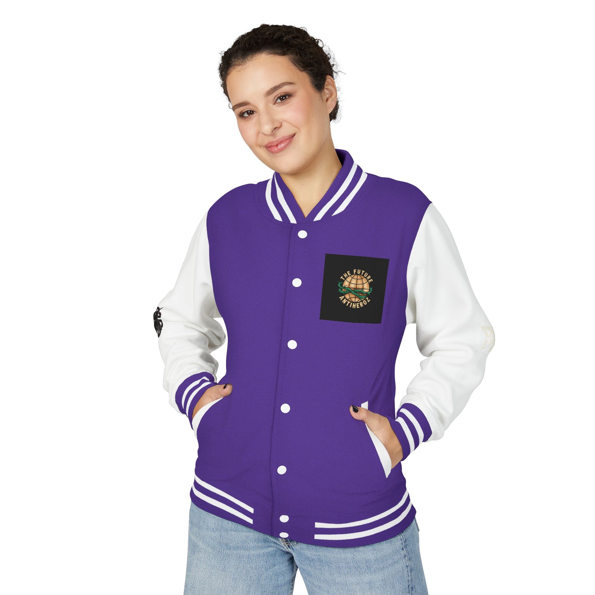 Members Only Letterman Jacket — Globe Crest Varsity Jacket