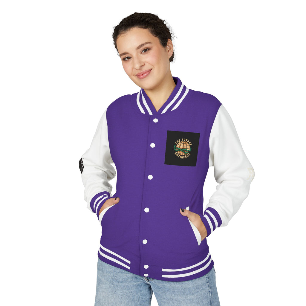 Members Only Letterman Jacket — Globe Crest Varsity Jacket