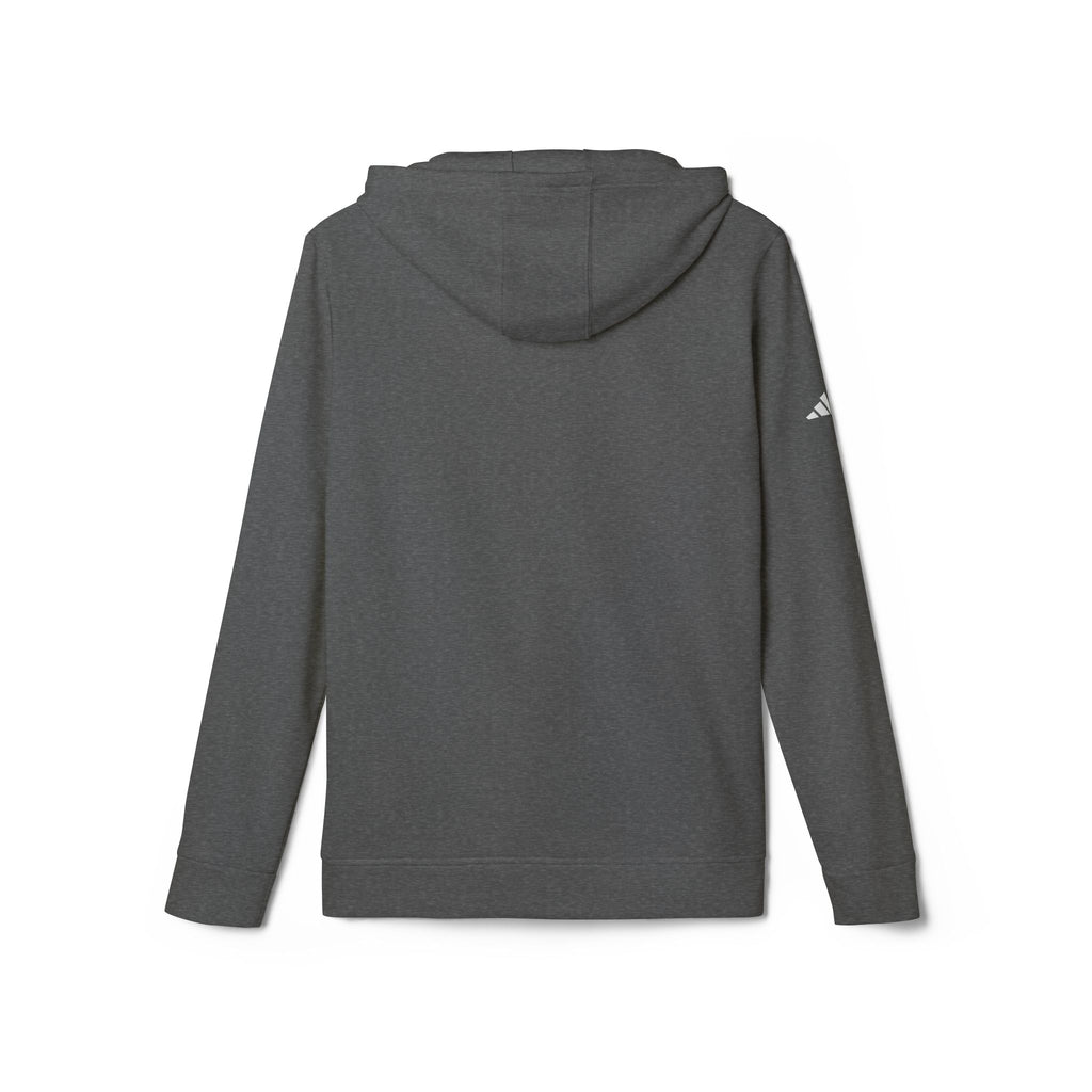Anti Box Logo Hoodie — Minimal White Graphic Pullover