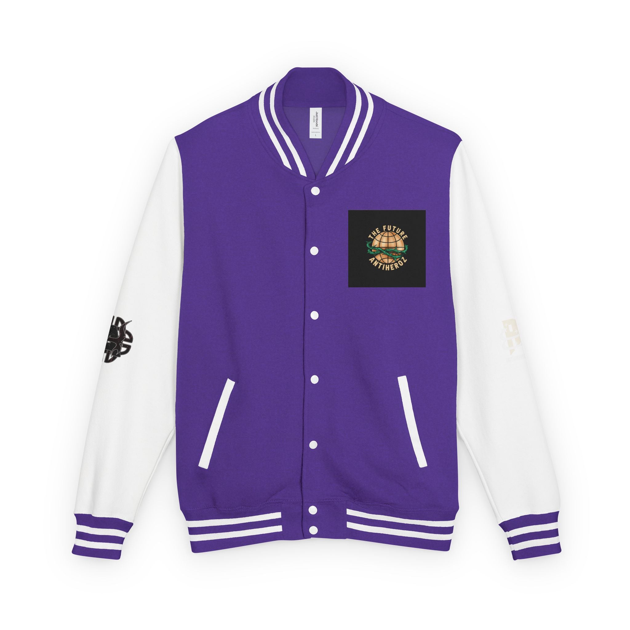 Members Only Letterman Jacket — Globe Crest Varsity Jacket