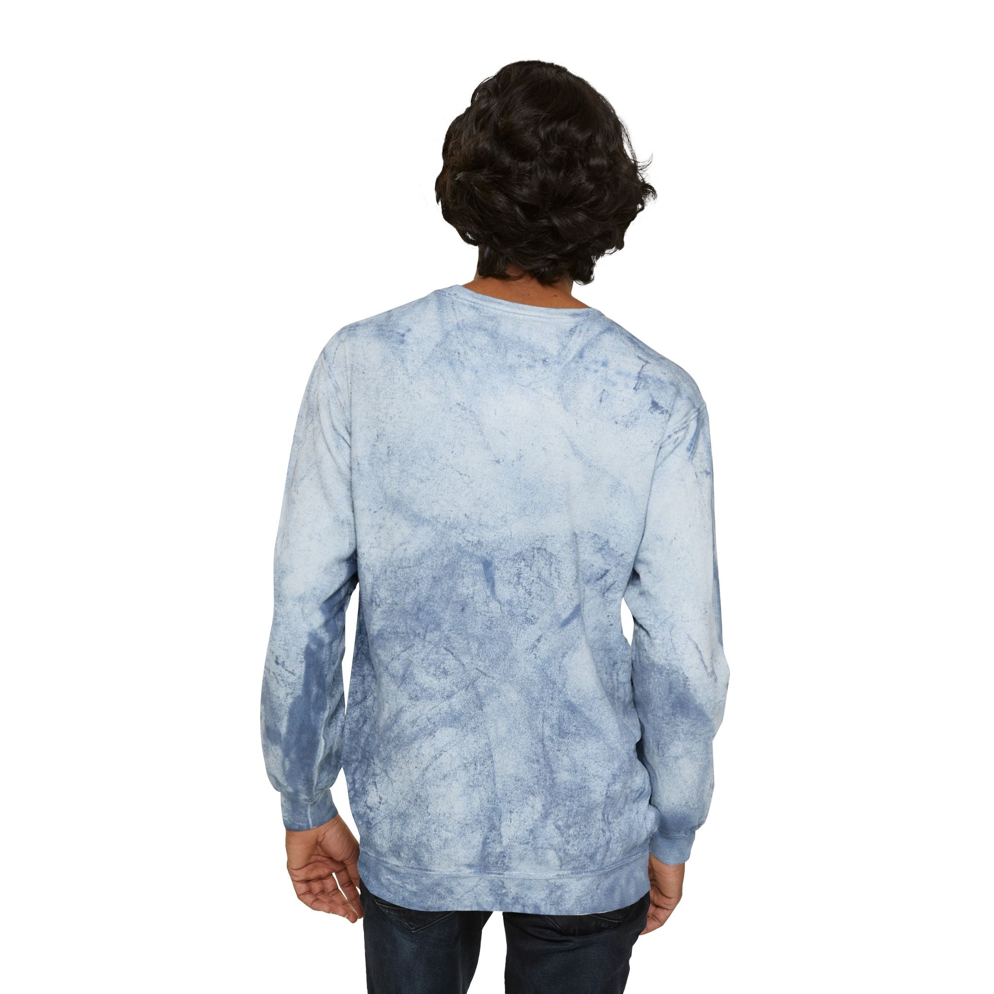 Antiheroz Grant Me Peace  Color Blast Crewneck Sweatshirt