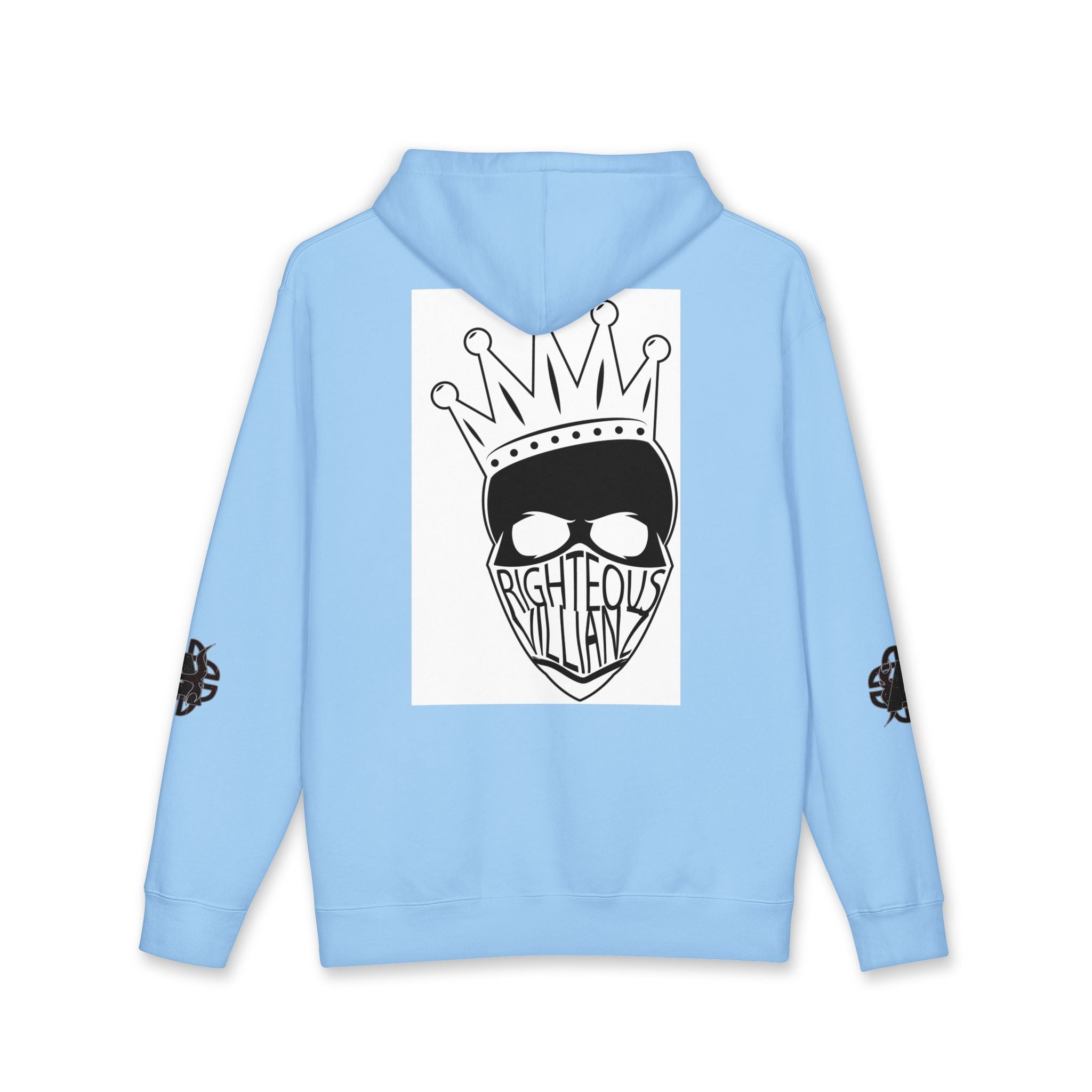 Righteous Villainz Crown Skull Hoodie