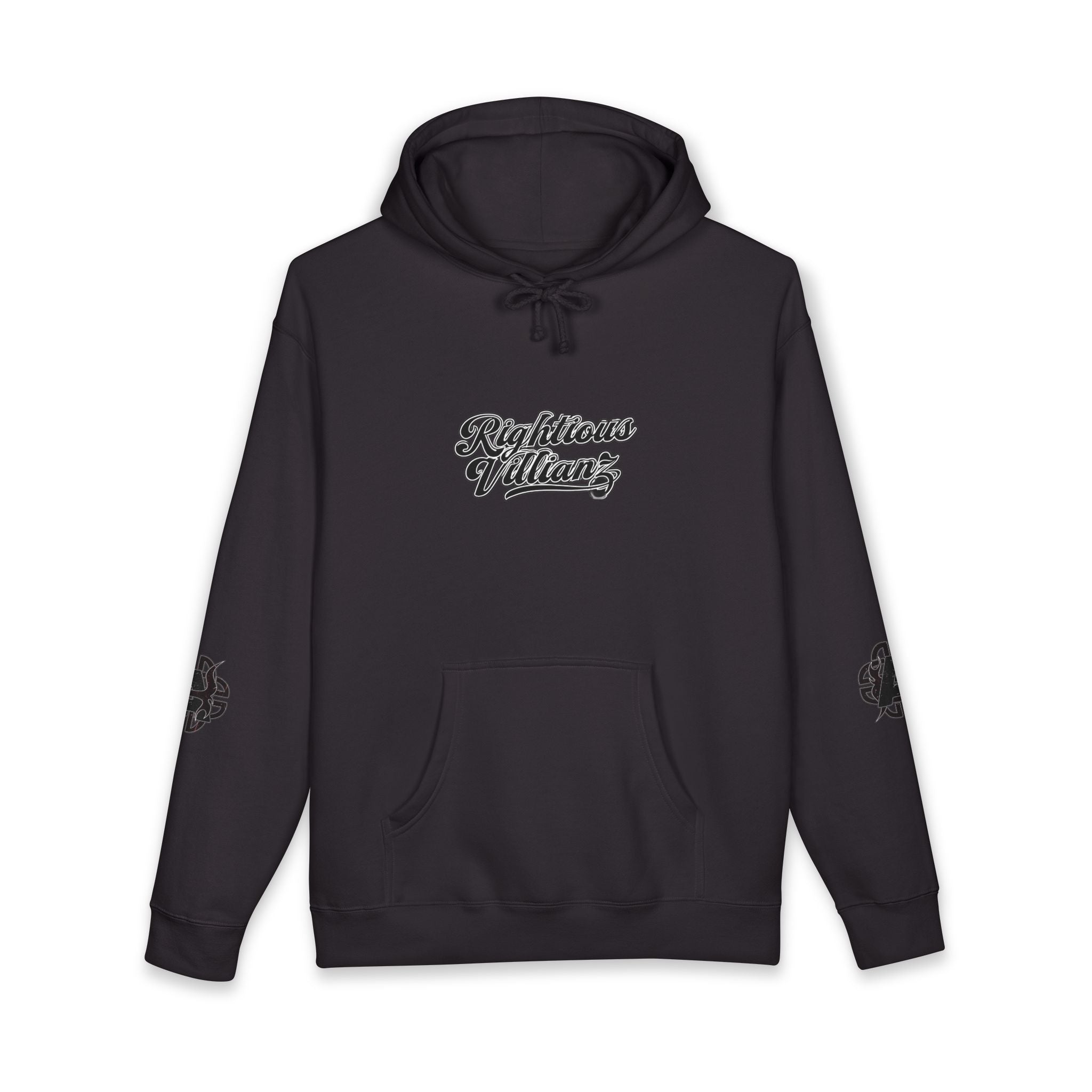 Righteous Villainz Crown Skull Hoodie