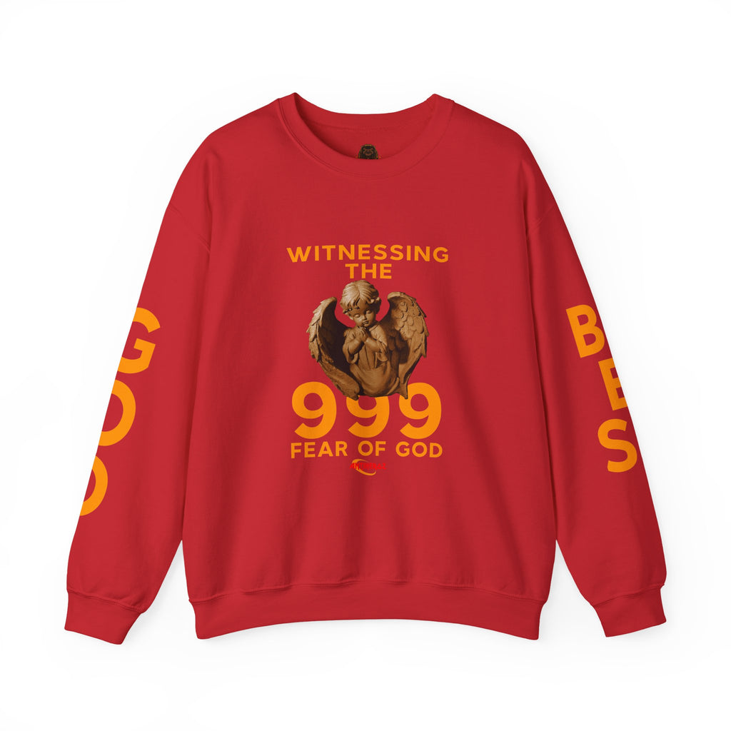 999 Antiheroz "Witness God" Crewneck Sweatshirt