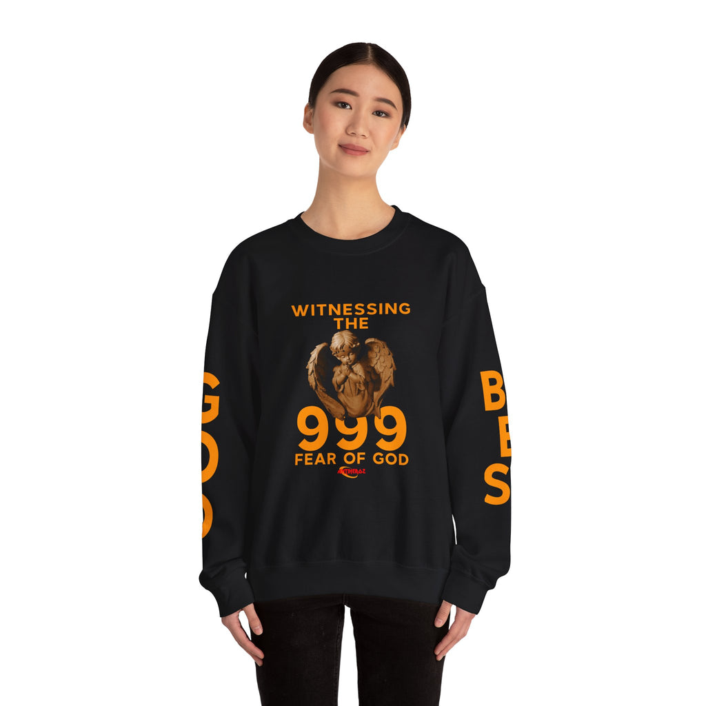 999 Antiheroz "Witness God" Crewneck Sweatshirt