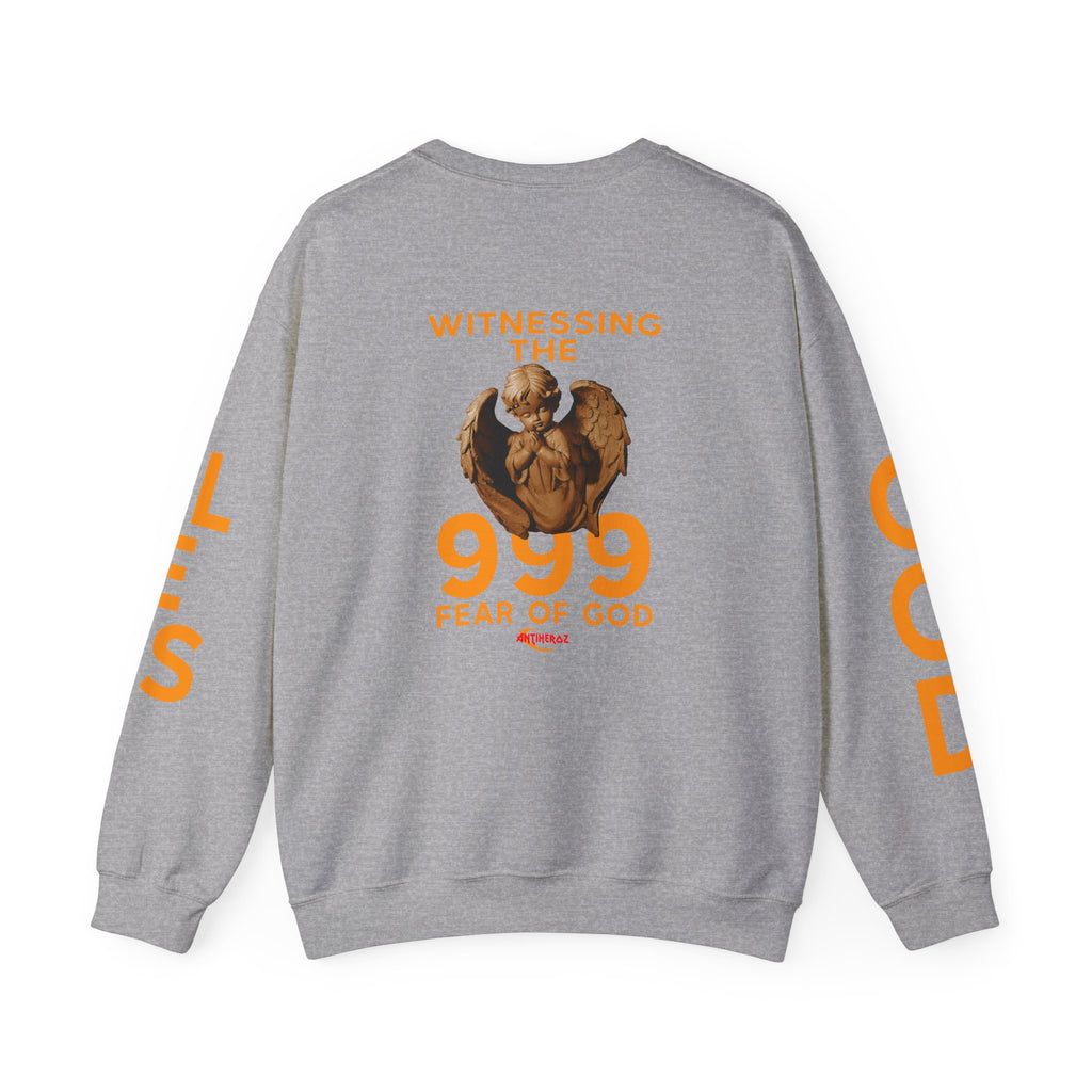 999 Antiheroz "Witness God" Crewneck Sweatshirt