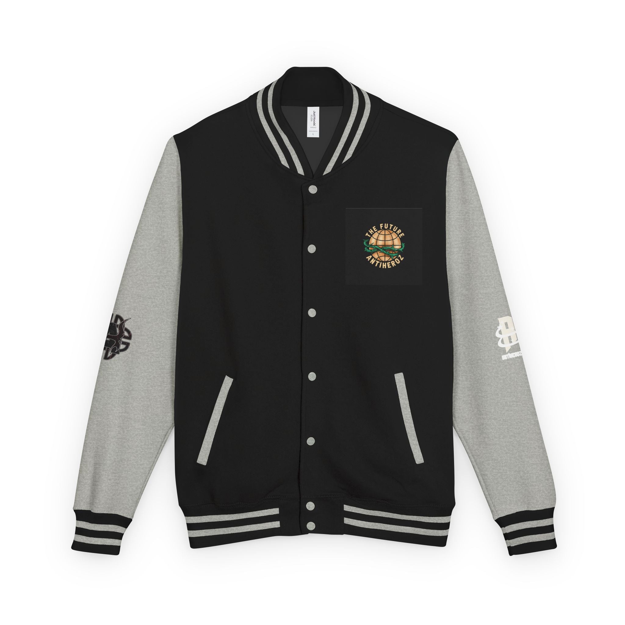 Members Only Letterman Jacket — Globe Crest Varsity Jacket