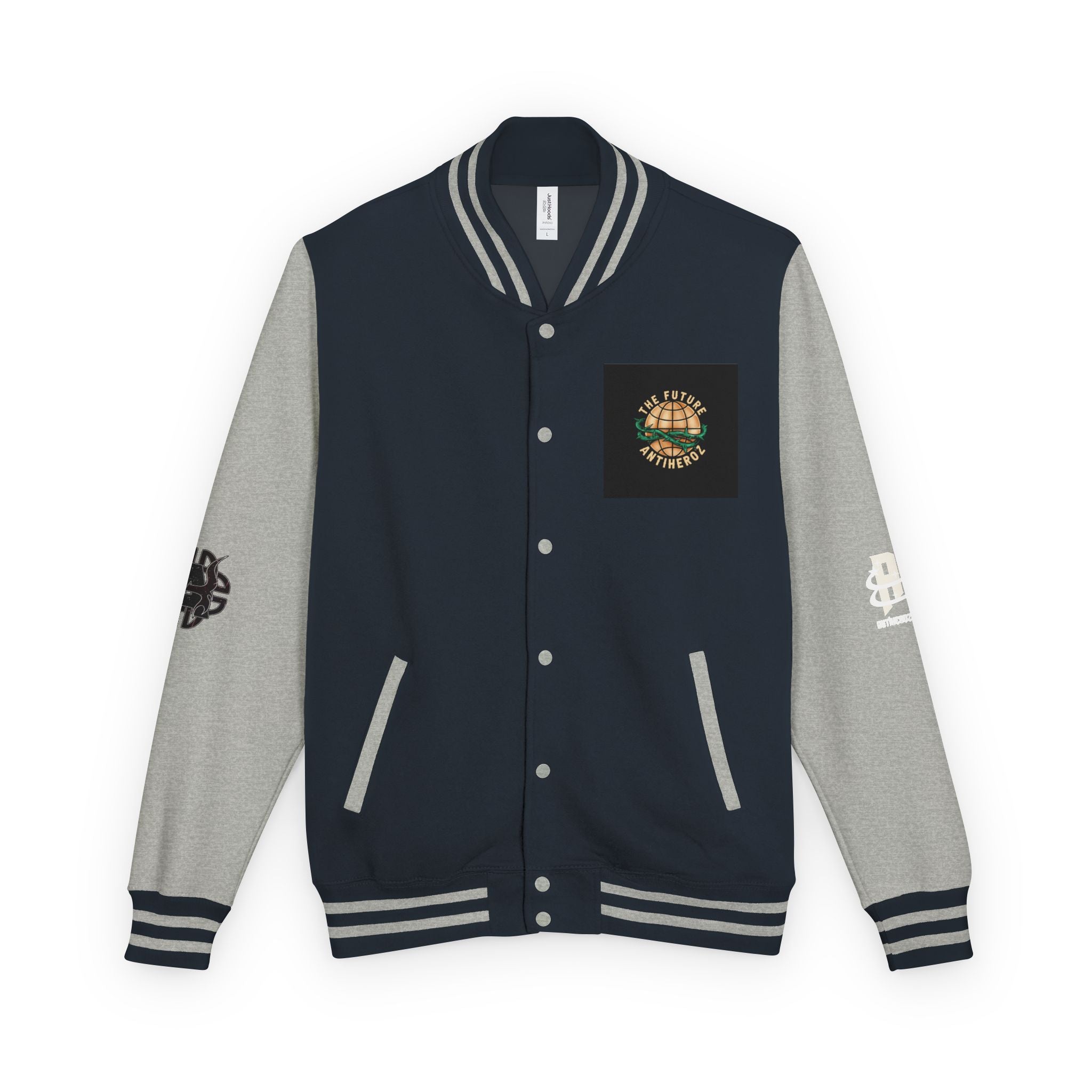 Members Only Letterman Jacket — Globe Crest Varsity Jacket