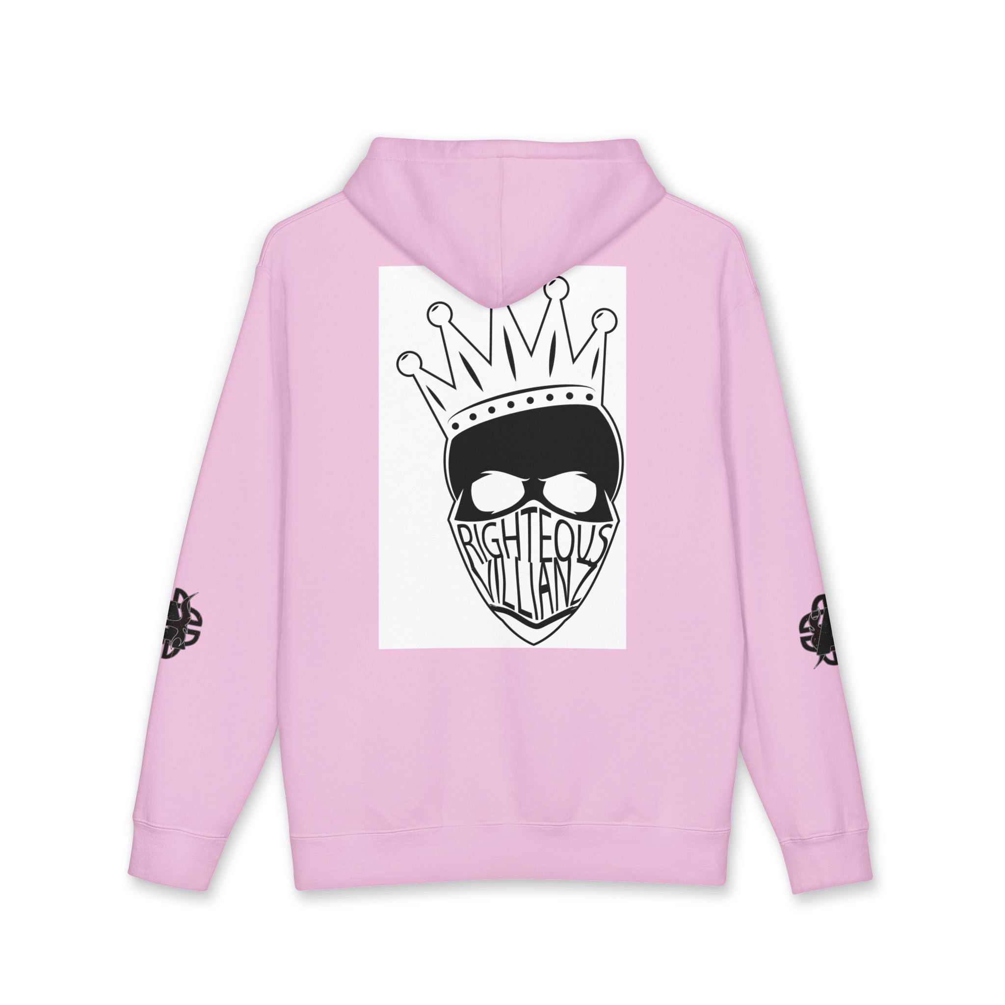 Righteous Villainz Crown Skull Hoodie