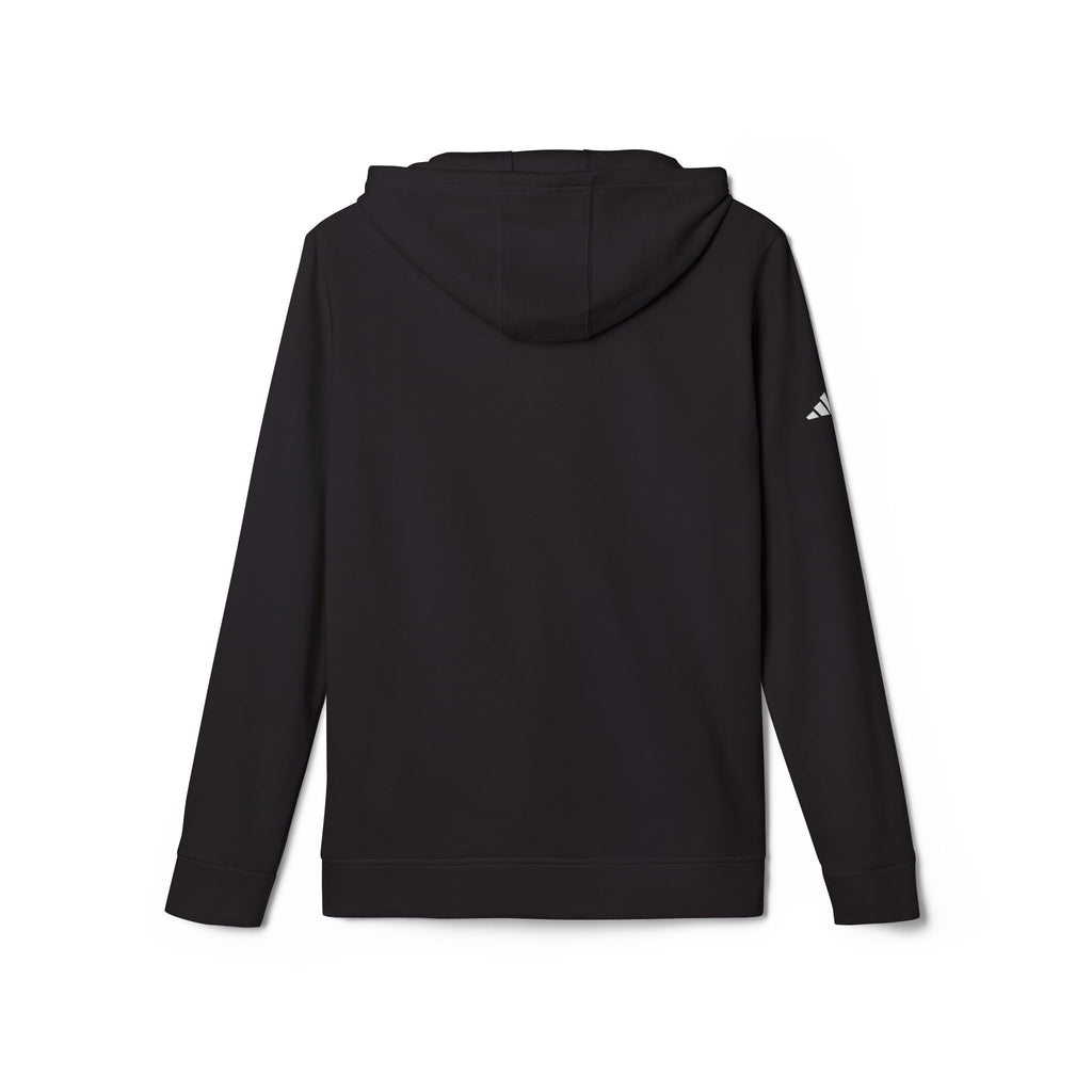 Anti Box Logo Hoodie — Minimal White Graphic Pullover
