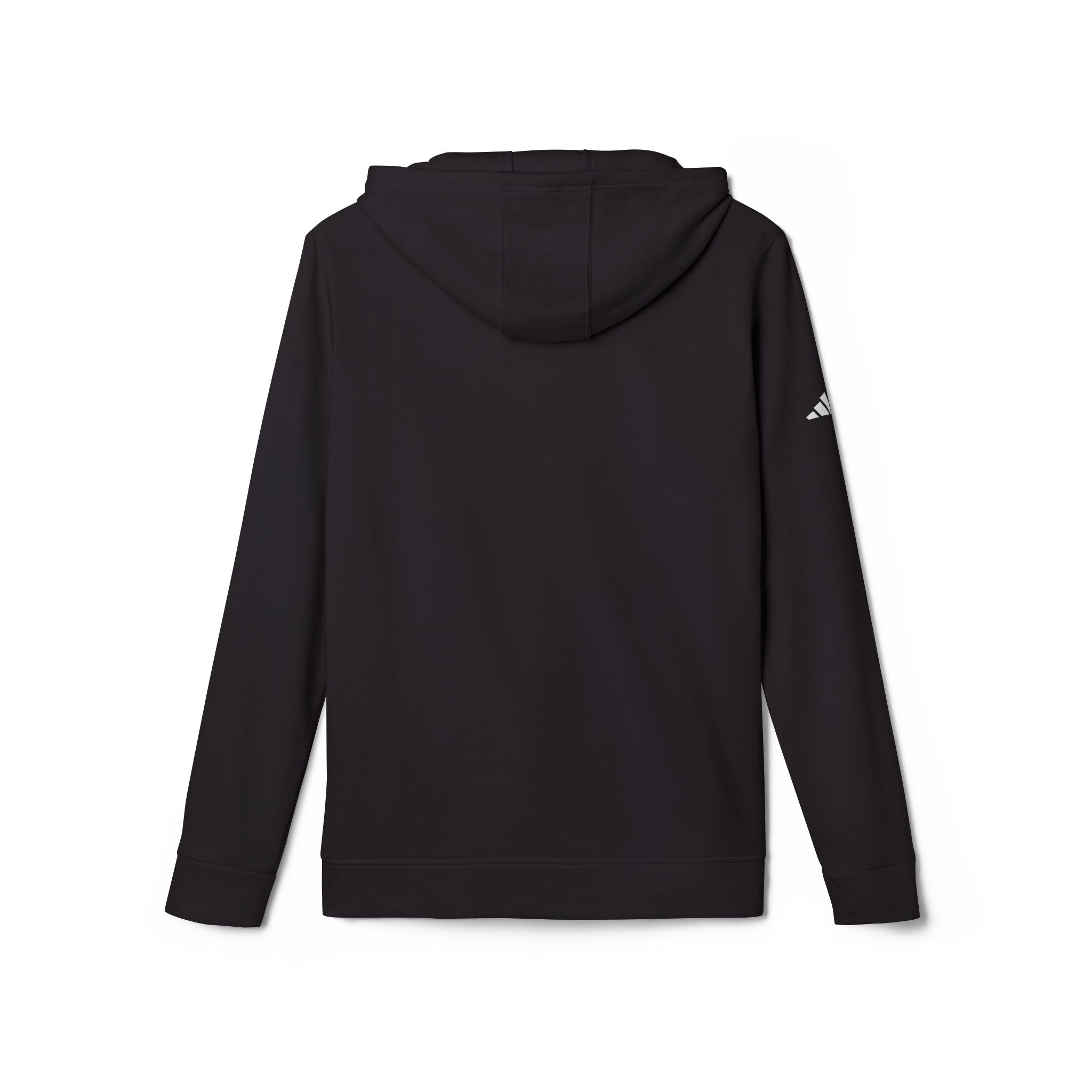 Anti Box Logo Hoodie — Minimal White Graphic Pullover