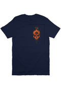 SKULL BAG (NAVY RV)