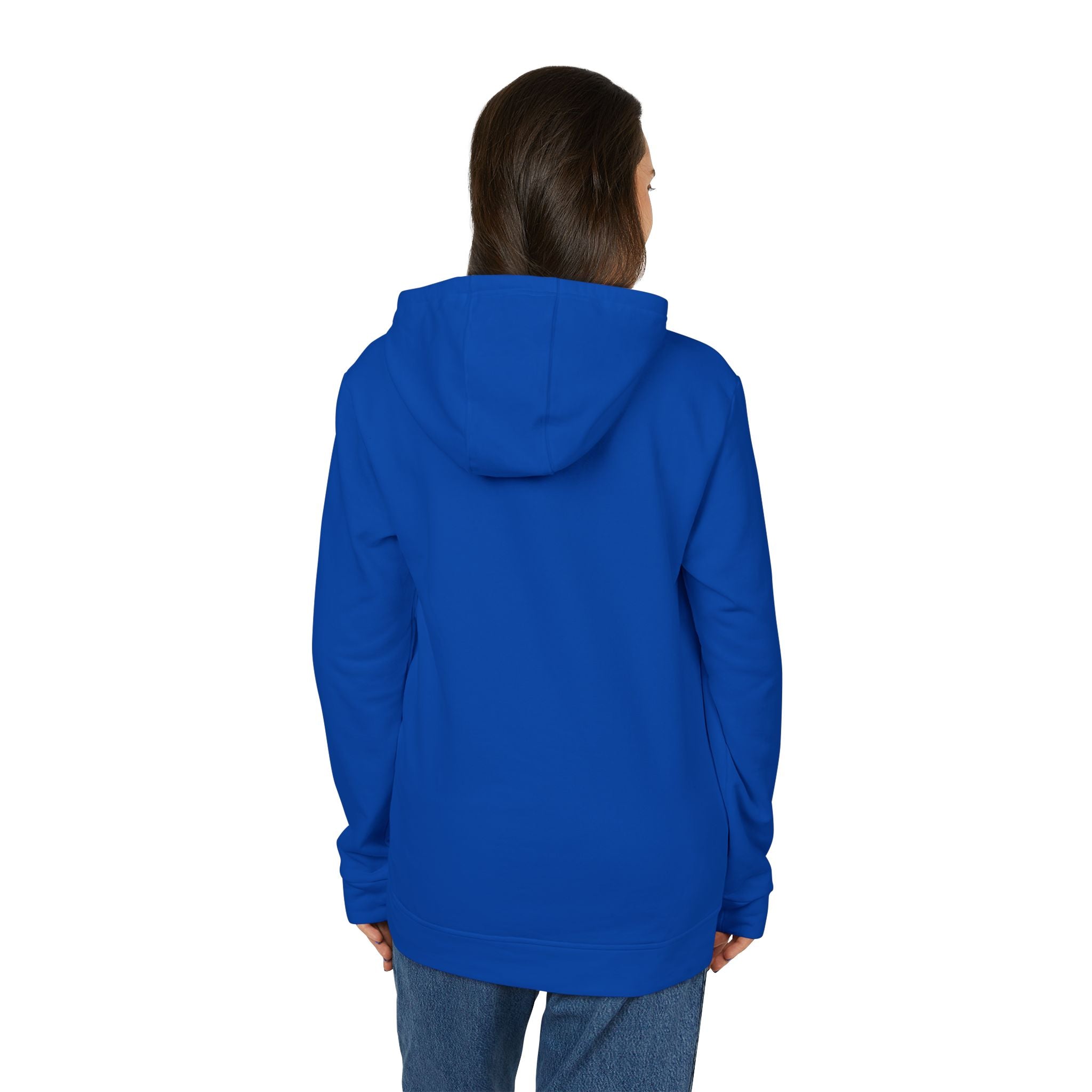 Anti Box Logo Hoodie — Minimal White Graphic Pullover