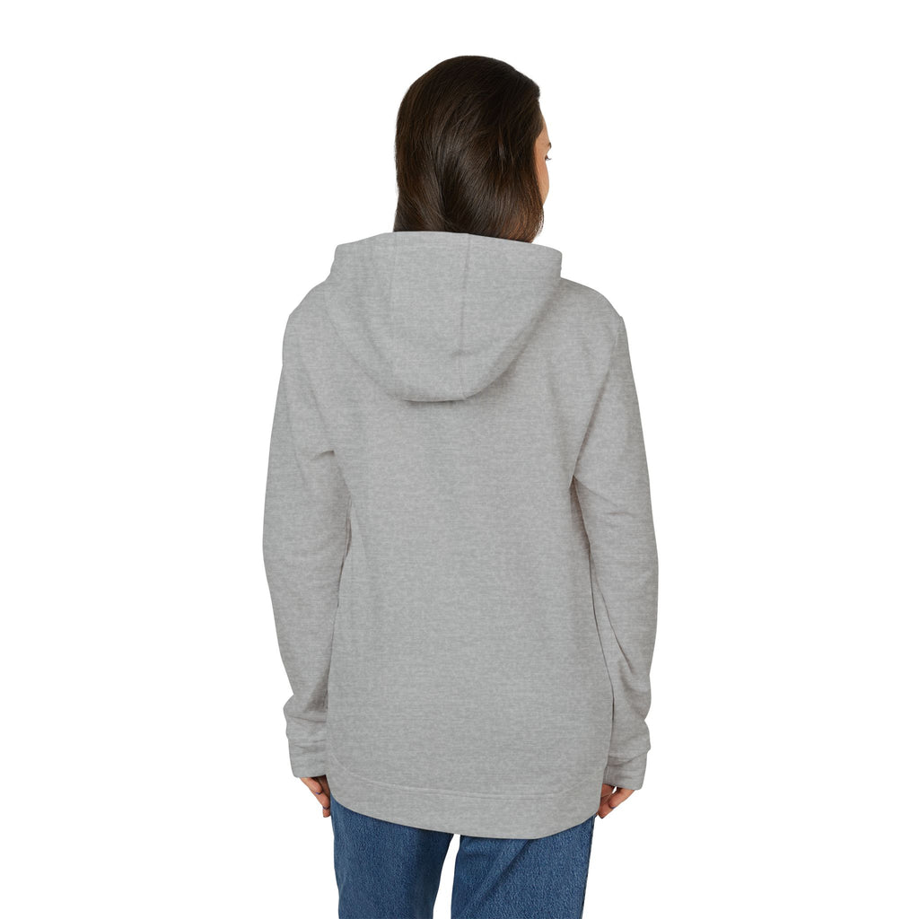 Anti Box Logo Hoodie — Minimal White Graphic Pullover