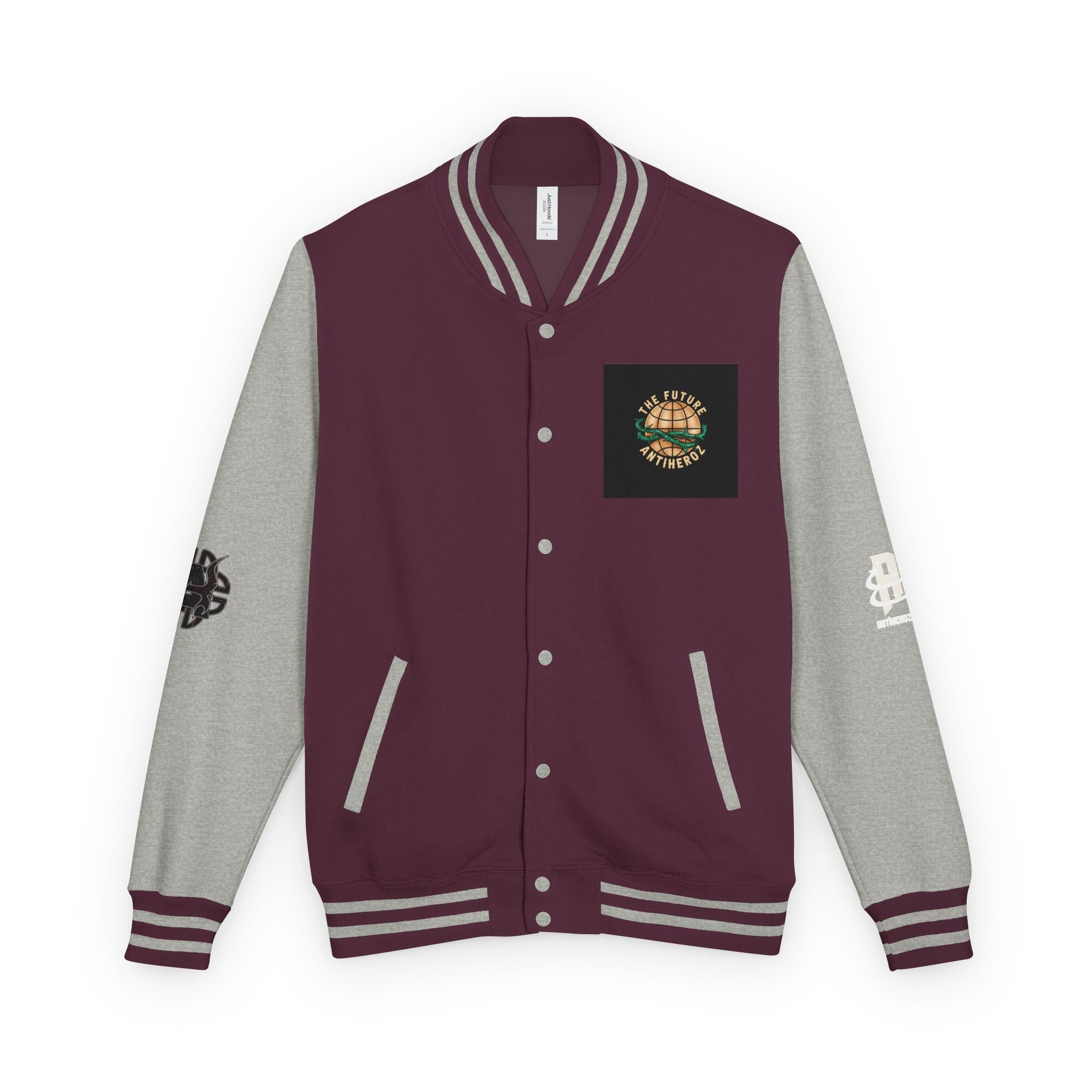 Members Only Letterman Jacket — Globe Crest Varsity Jacket