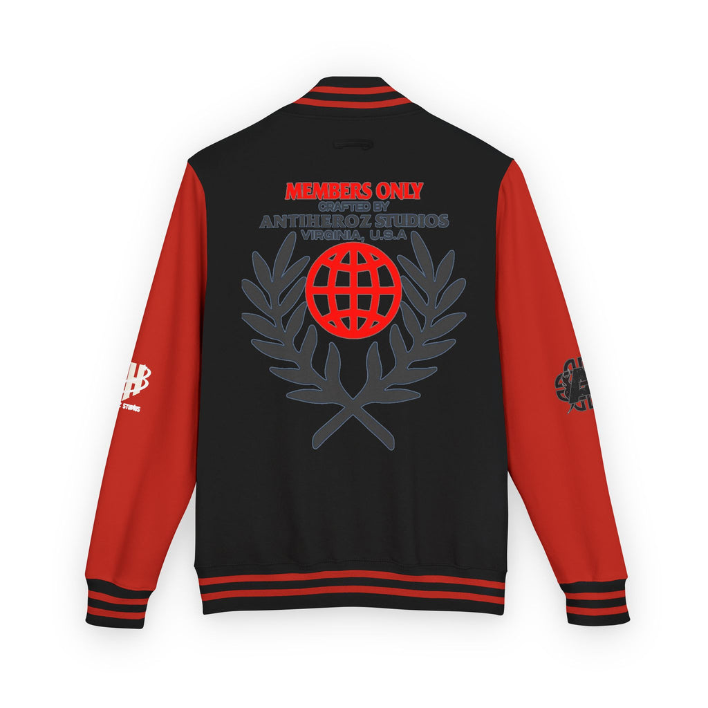 Members Only Letterman Jacket — Globe Crest Varsity Jacket