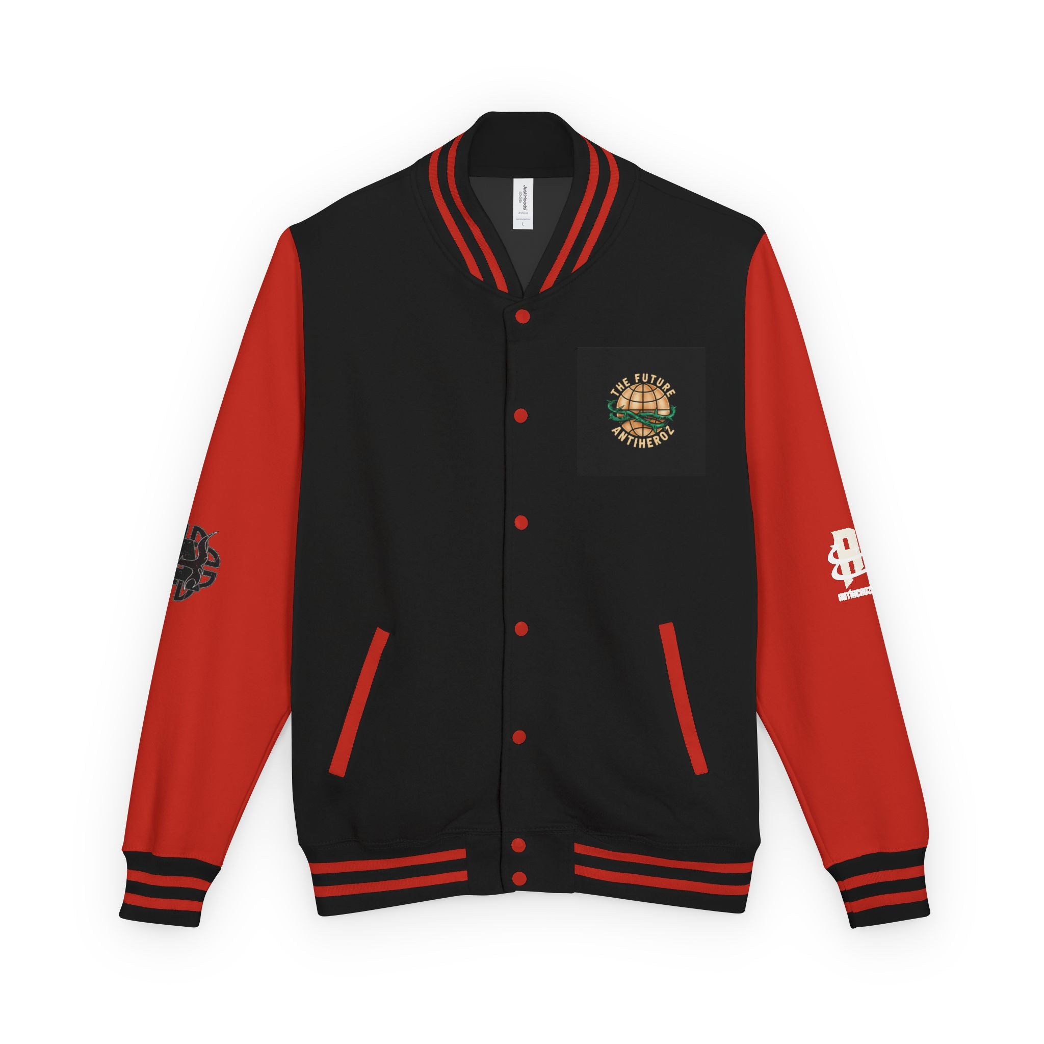Members Only Letterman Jacket — Globe Crest Varsity Jacket