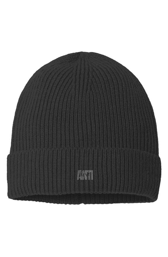 Antiheroz Block Logo Fine Rib Knit Beanie